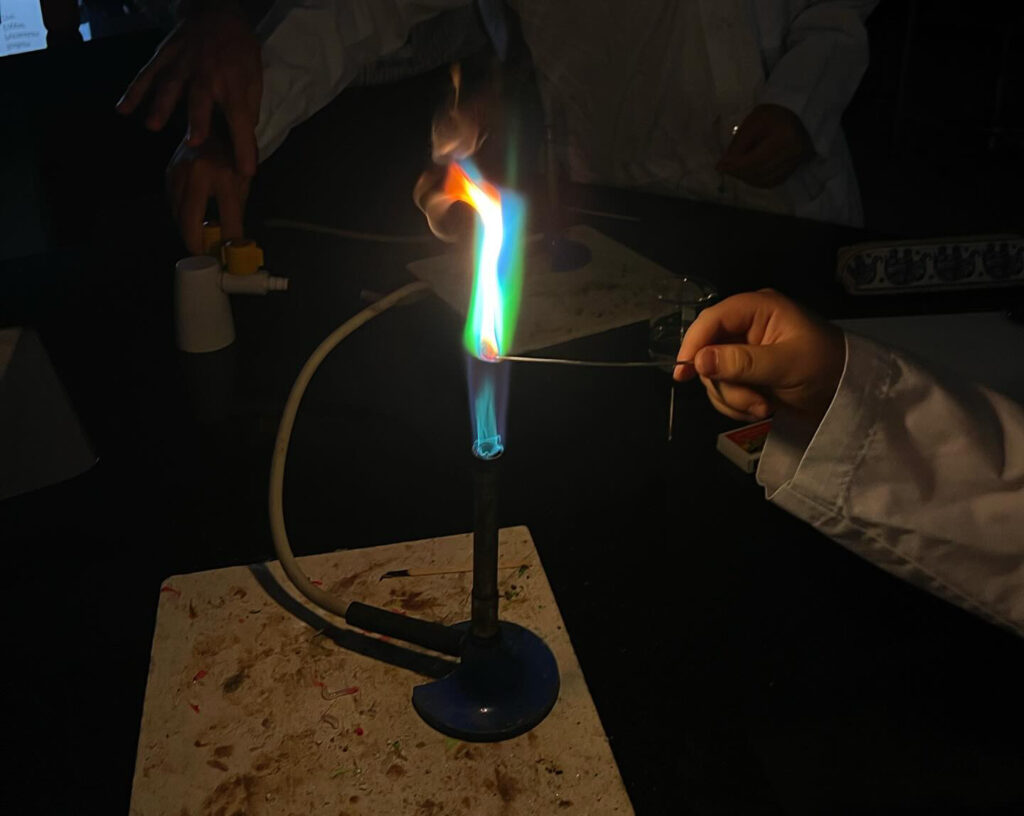 Flame & precipitate tests